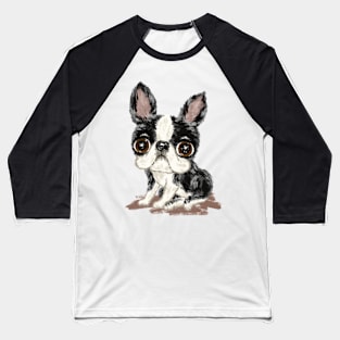 Boston terrier Baseball T-Shirt